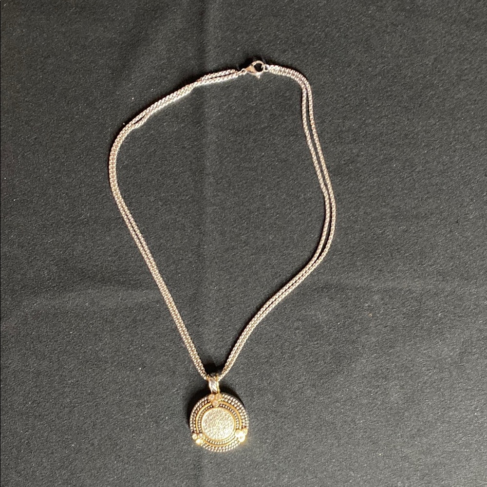 DSMK Stainless Steel Pendant Necklace